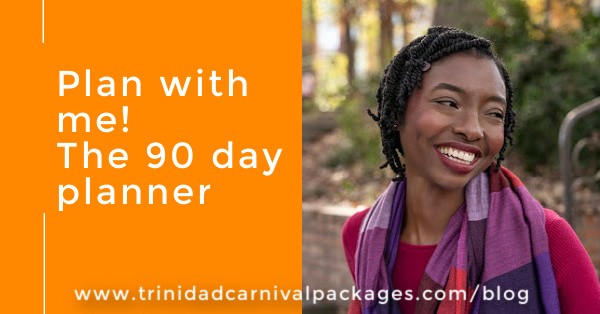 Plan with me!  The 90 day planner